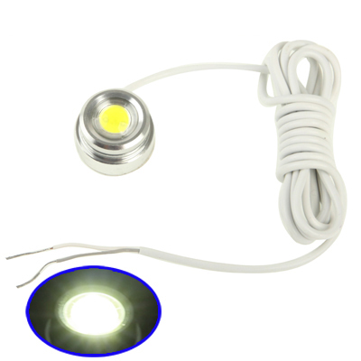 3W Waterproof Eagle Eye Magnetic White LED Light for Vehicles (Silver) - Shopkiz.com