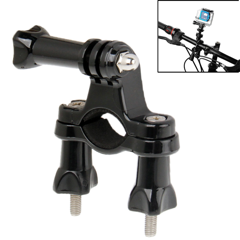 Universal Bike Handlebar Seatpost Mount for GoPro, Insta360, DJI and Other Action Cameras(Black) - Shopkiz.com