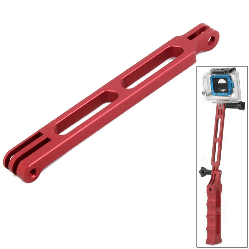 Precise CNC Aluminum Alloy Extension Arm for GoPro Hero 4 / 3+ / 3 / 2 / 1, ST-135(Red) - Shopkiz.com