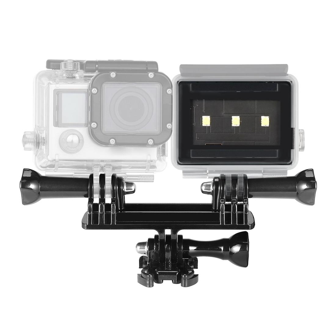Matchbox Style Video Light Fashlight with Mount forGoPro, Insta360, DJI and Other Action Cameras