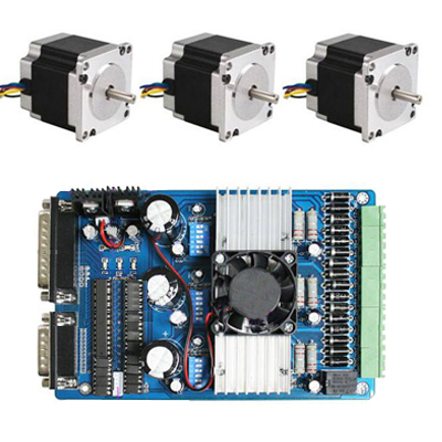CNC Kit 3 Axis NEMA 23 Stepper Motor * 3 + TB6560 Driver Controller - Shopkiz.com