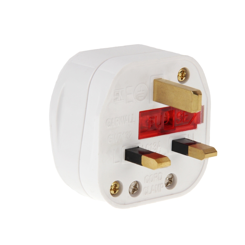 UK Plug with Switch On/Off Function, Safety Fused, Wall Home AC Power Charger Adapter - Shopkiz.com