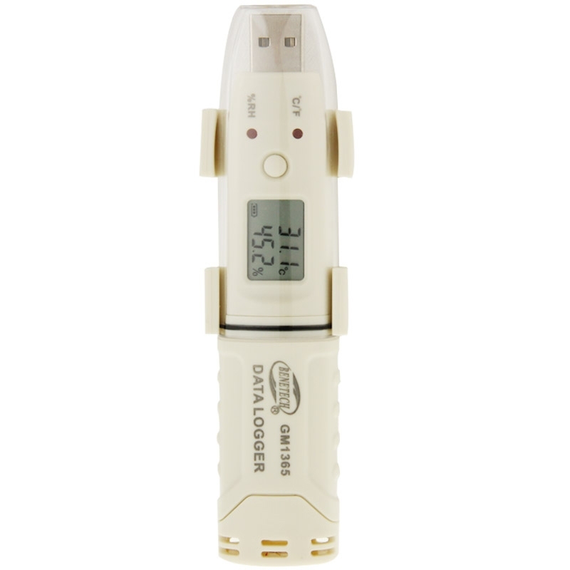 BENETECH GM1365 Digital Humidity & Temperature Data Logger - Shopkiz.com