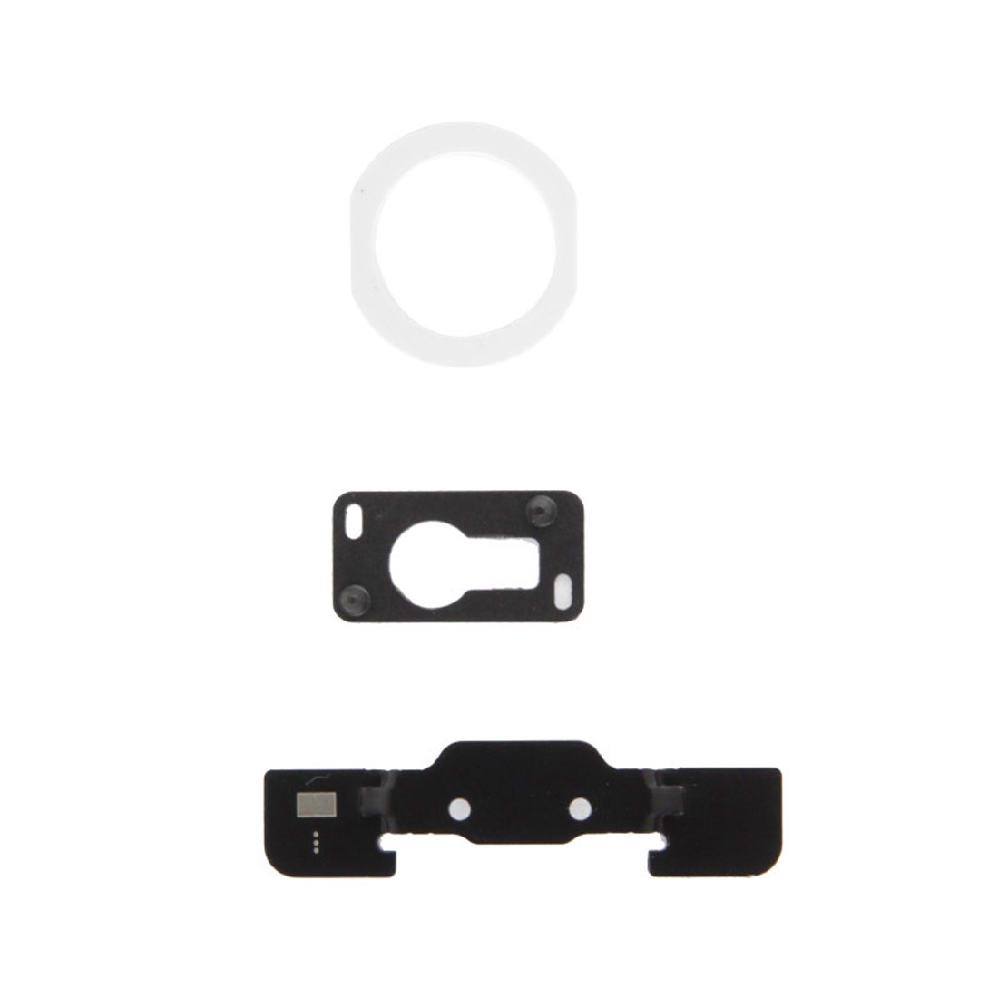 Original Home Button Plastic Pad for iPad Air(White) - Shopkiz.com