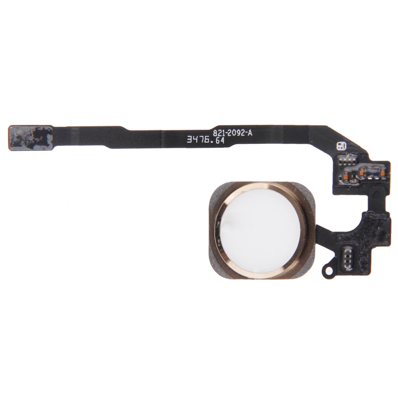Home Button Flex Cable for iPhone 5S, Not Supporting Fingerprint Identification(Gold) - Shopkiz.com