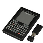 2.4G Wireless Mini Handheld Keyboard and Mouse Touchpad, Plug and Play(Black) - Shopkiz.com
