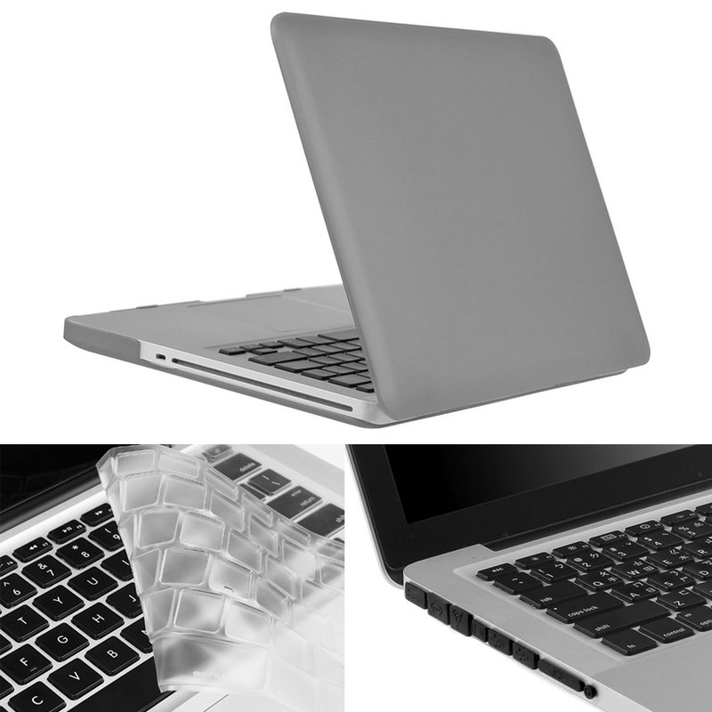 ENKAY for Macbook Pro 13.3 inch (US Version) / A1278 Hat-Prince 3 in 1 Frosted Hard Shell Plastic Protective Case with Keyboard Guard & Port Dust