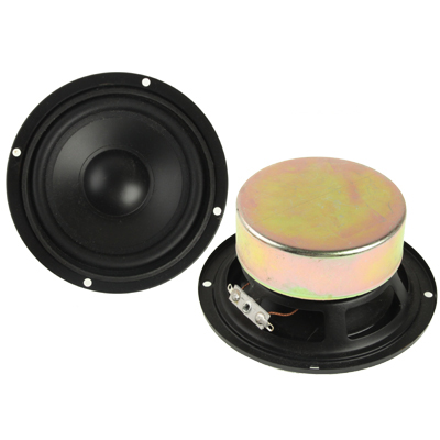 30W Midrange Speaker, Impedance: 8ohm, Inside Diameter: 3.5 inch(Black) - Shopkiz.com