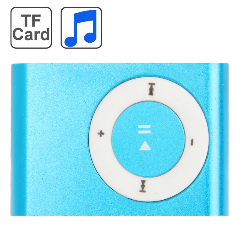 TF (Micro SD) Card Slot MP3 Player with Metal Clip - Shopkiz.com