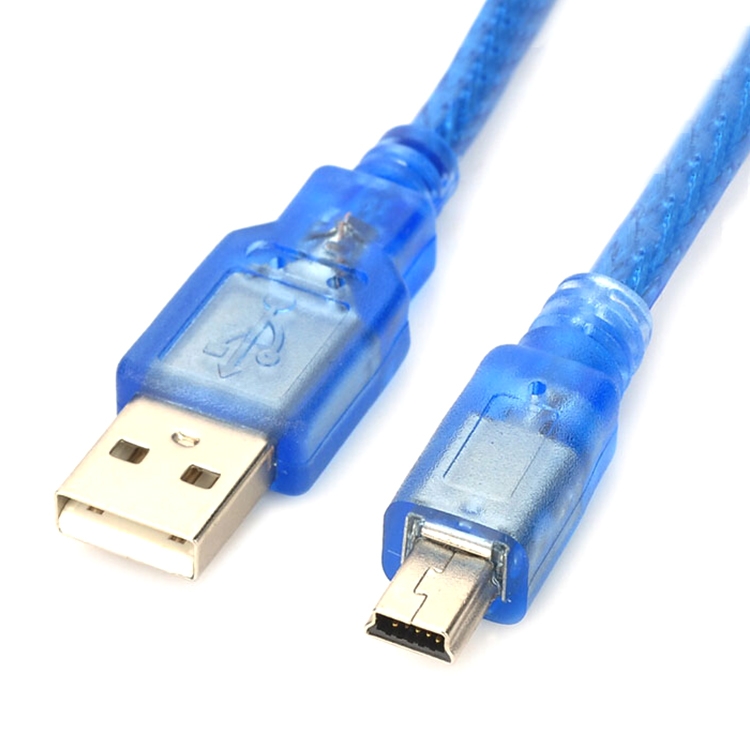 USB 2.0 AM to Mini 5pin USB cable, Length: 30.5cm - Shopkiz.com