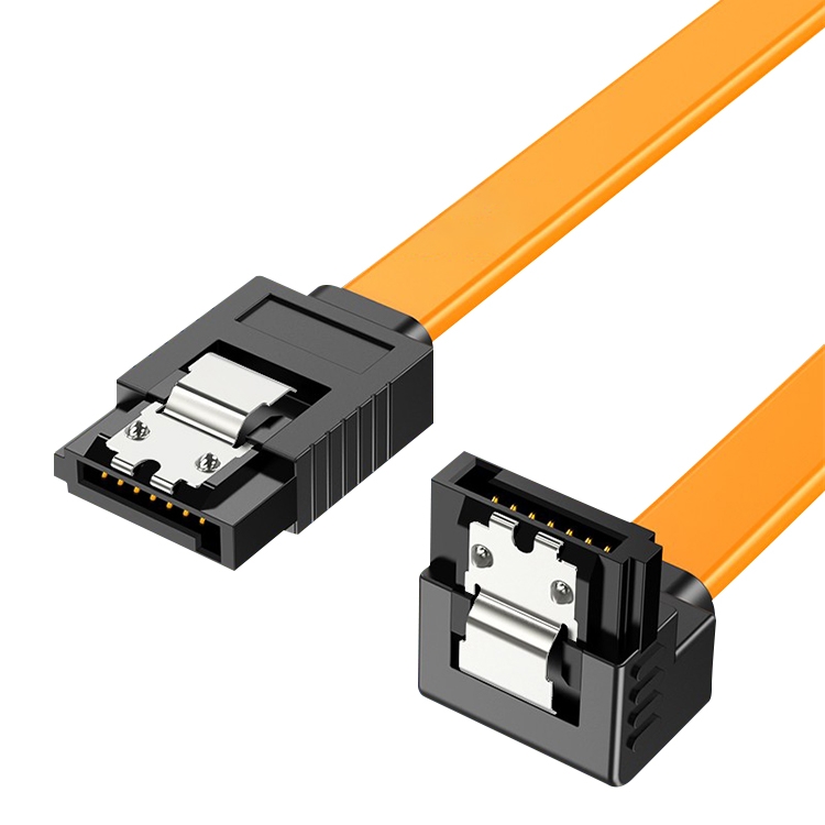 Serial SATA Data Cable,With Metal Clip, Length: 40cm - Shopkiz.com