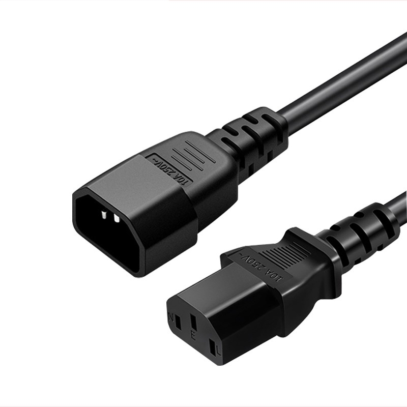 1.5m AC 3 Prong PC Power Extension Cord/Cable - Shopkiz.com