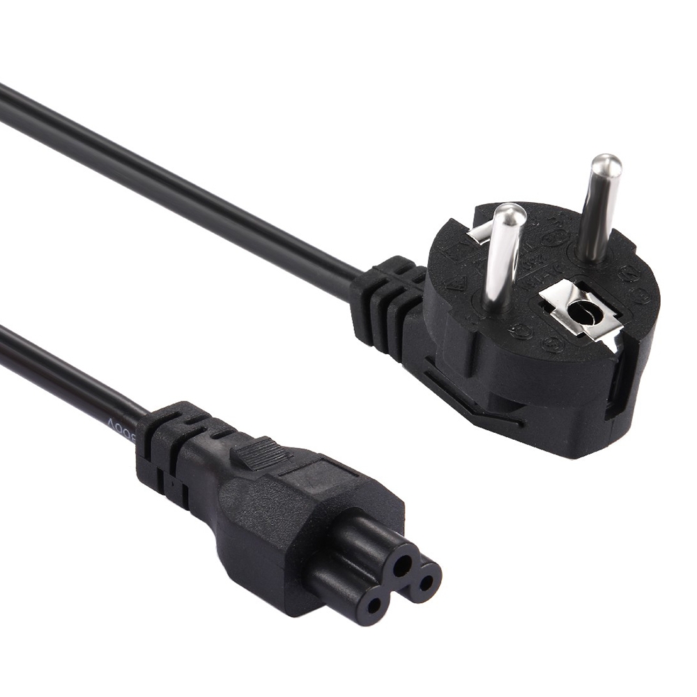 1.5m 3 Prong Style EU Notebook Power Cord - Shopkiz.com
