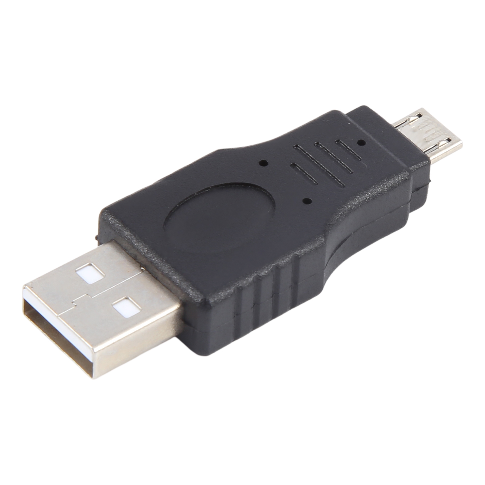 USB A Male to Micro USB 5 Pin Male Adapter(Black) - Shopkiz.com