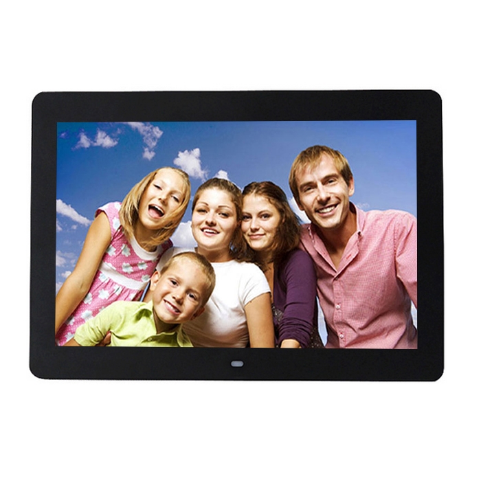 14 inch LED Display Multi-media Digital Photo Frame with Holder & Music & Movie Player, Support USB / SD / MS / MMC Card Input - Shopkiz.com