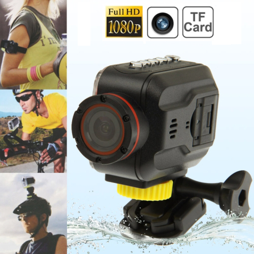 Full HD 1080P Waterproof Mini DV Sport Camera with 1.5 inch HD TFT LCD Screen, Support TF Card / HDMI Output, 120 Degree Viewing Angle, 30m