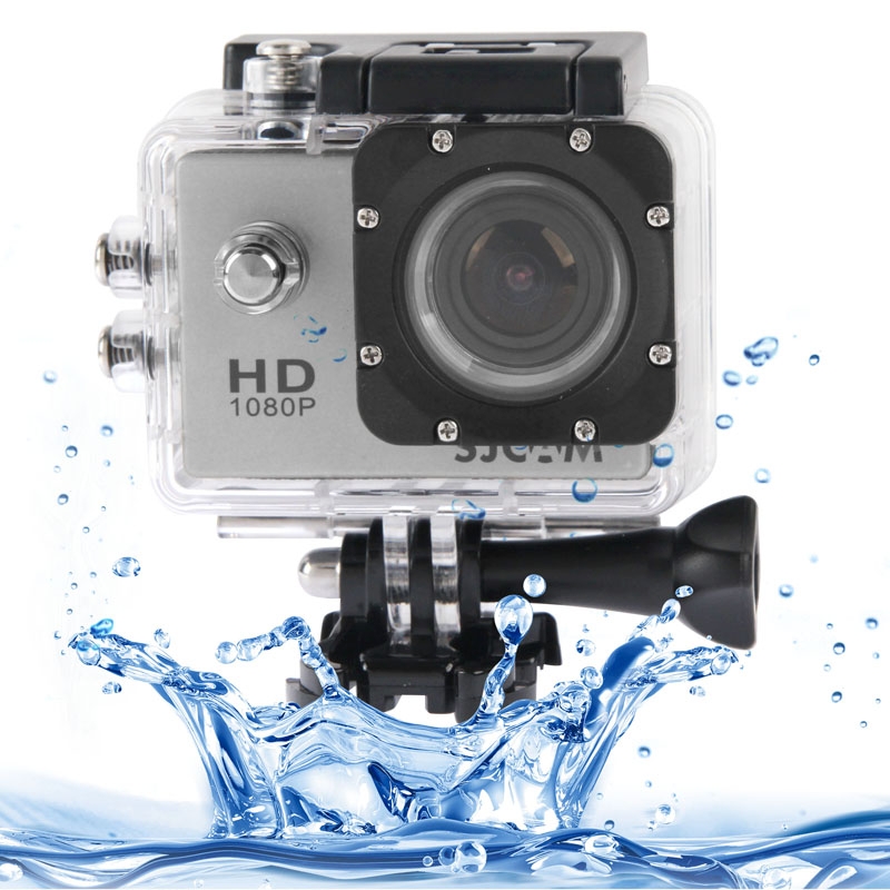 SJCAM SJ4000 Full HD 1080P 1.5 inch LCD Sports Camcorder with Waterproof Case, 12.0 Mega CMOS Sensor, 30m Waterproof(Silver) - Shopkiz.com