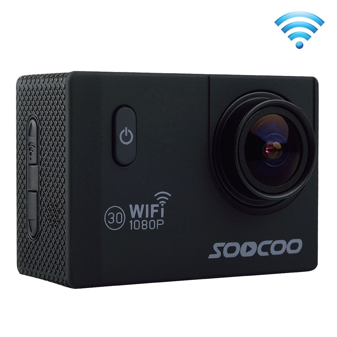 SOOCOO C10S HD 1080P NTK96655 2.0 inch LCD Screen WiFi Sports Camcorder with Waterproof Case, 170 Degrees Wide Angle Lens, 30m Waterproof(Black) -