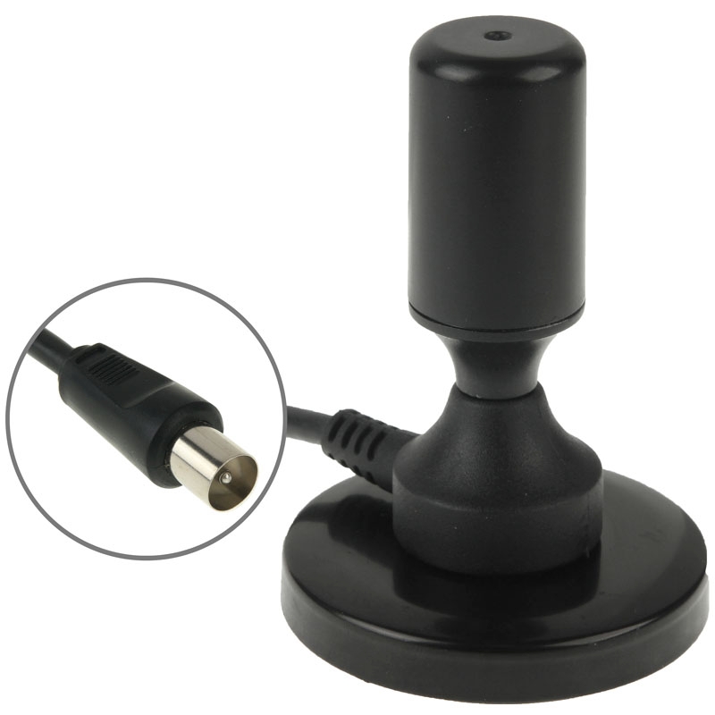 High Quality 15dBi DVB-T Antenna(Black) - Shopkiz.com