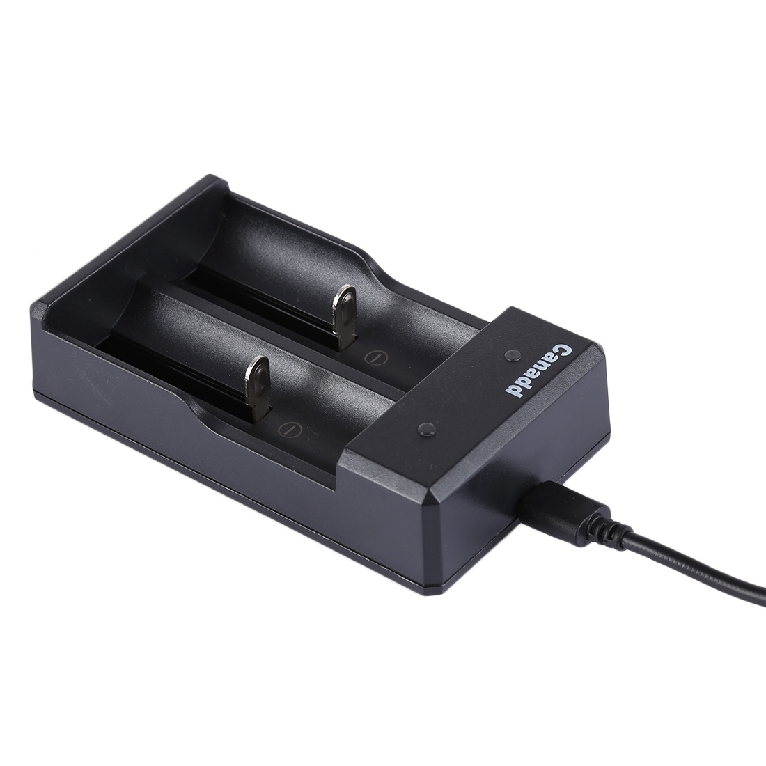 Canadd F2 Fast USB Dual Lithium Battery Charger for 3.7V Rechargeable Battery Li-Ion IMR 18650, 18490, 18350, 17670, 17500, 16340(RCR123), 14500,