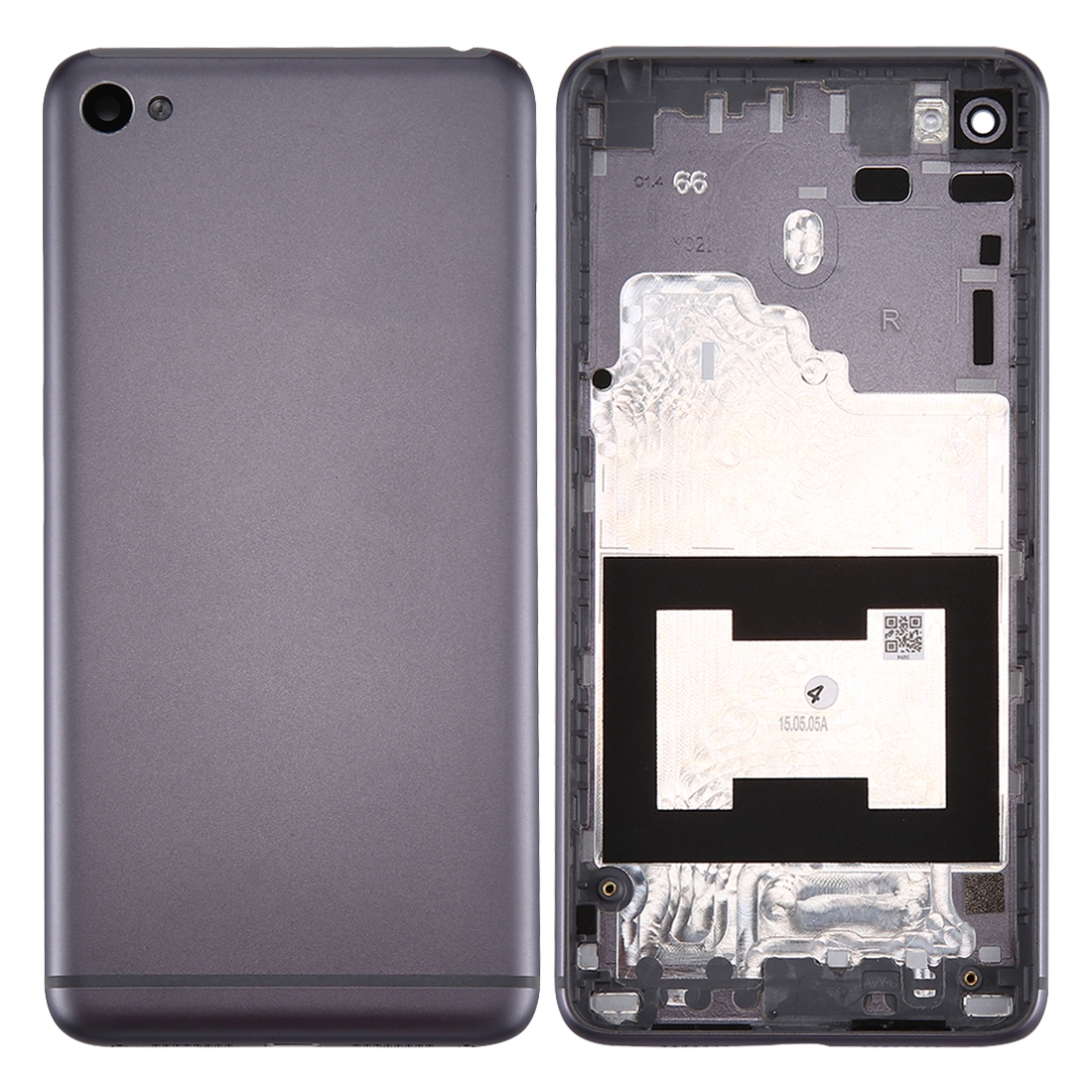 For Lenovo S90 Aluminum Alloy Battery Back Cover(Grey)
