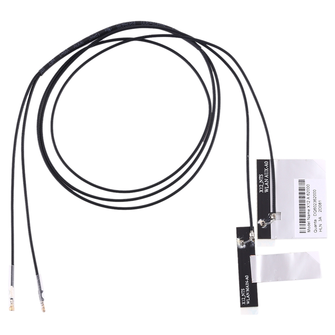1 Pair IPX4 9260ac WiFi 4G Dual-band Antenna PFC Flex Cable for M.2, Length: 46cm 63cm - Shopkiz.com