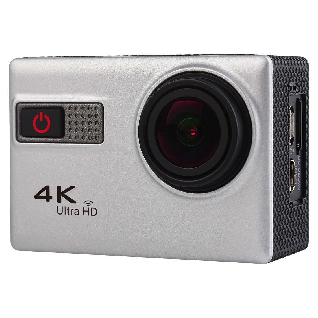 F68R 4K Portable WiFi Waterproof Sport Camera with Remote Control, 2.0 inch Screen, Novatek 96660, 170 A+ Degrees Wide Angle Lens, Water Resistant
