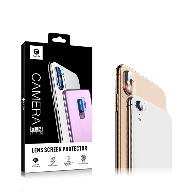 mocolo 0.15mm 9H 2.5D Round Edge Rear Camera Lens Tempered Glass Film for iPhone 8 / 7 - Shopkiz.com