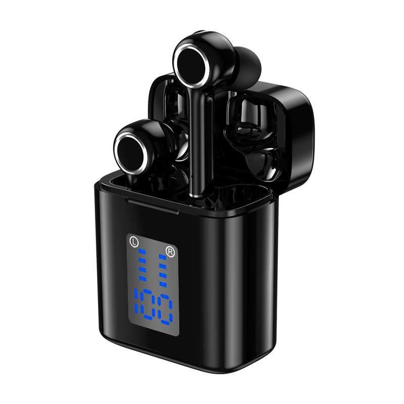 T&G TG905 TWS Bluetooth Earphone Wireless Sport Headphone 5D Stereo Headsets with LED Display & Charging Box - Shopkiz.com