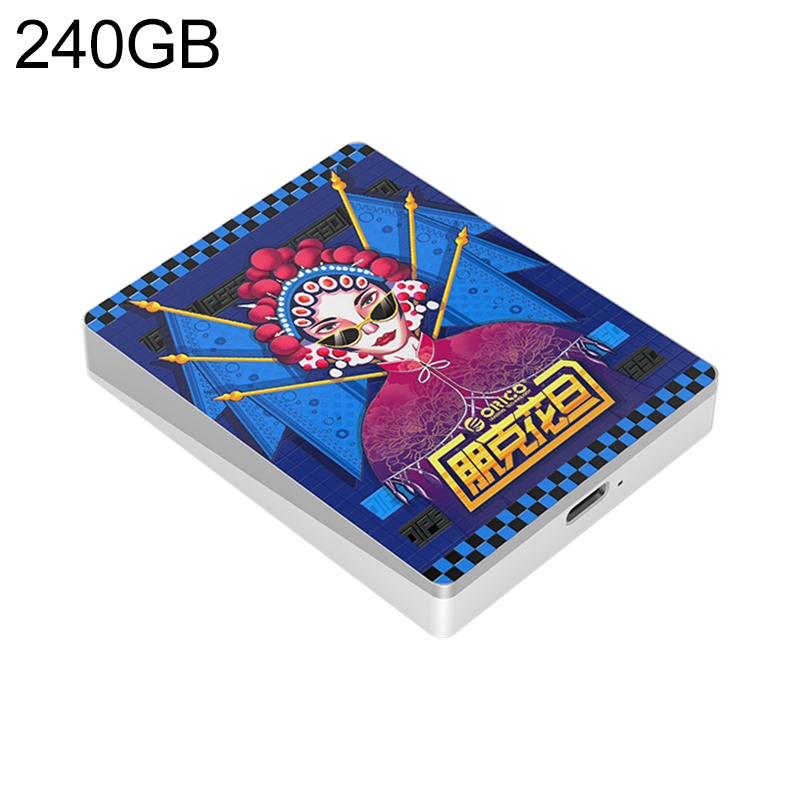 ORICO WH100-PA2 Play Tu Series 2.5 inch SATA Portable Painted SSD, Capacity:240GB - Shopkiz.com