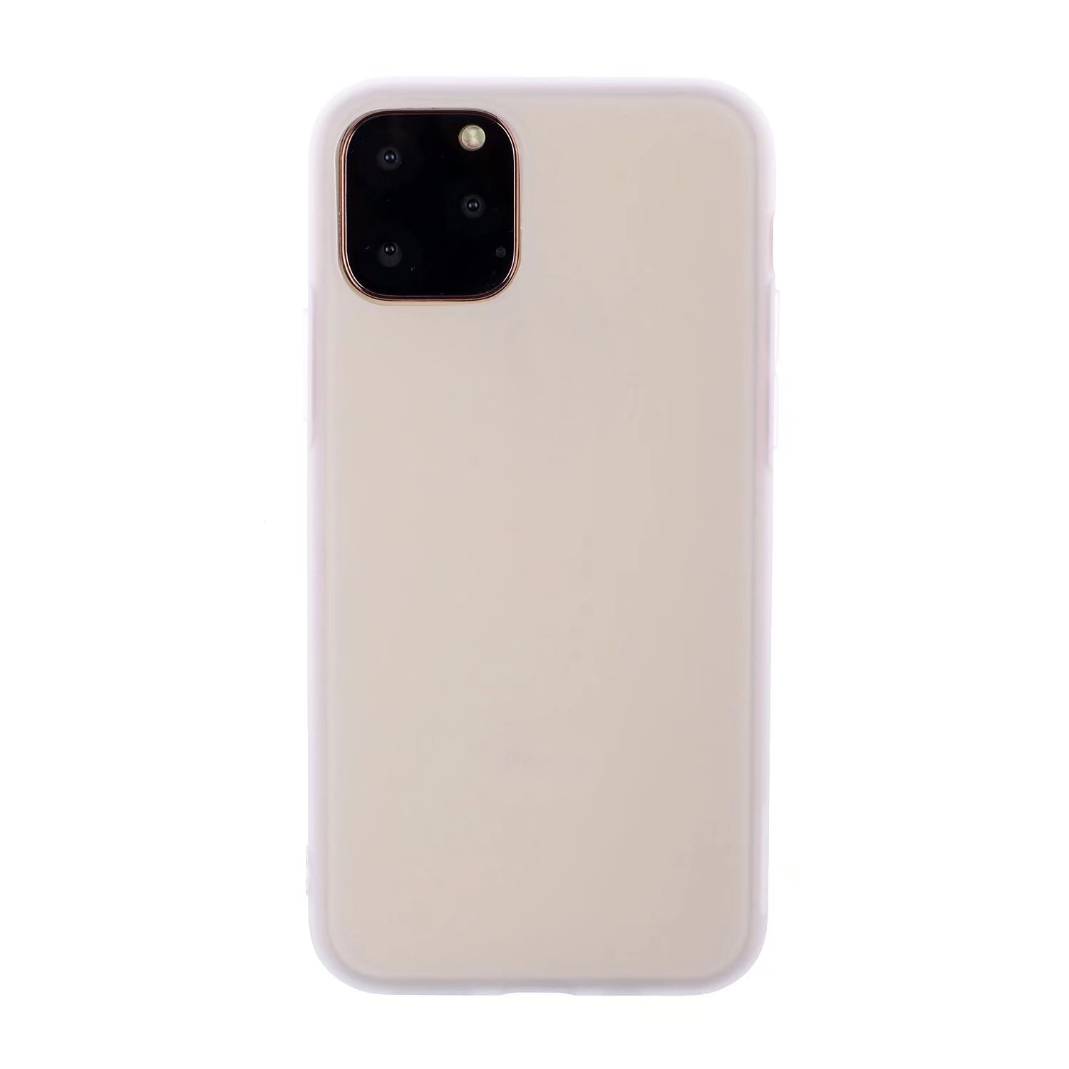 For iPhone 13 Pro Max Solid Color Frosted TPU Phone Case (White) - Shopkiz.com