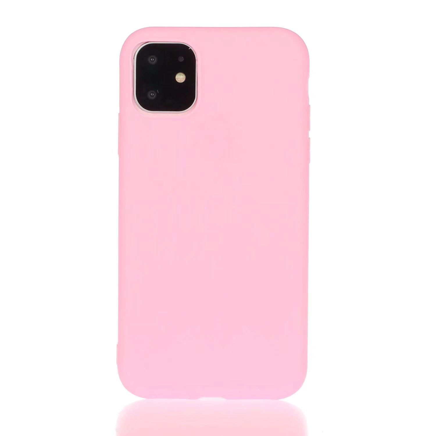 For iPhone 13 Pro Max Solid Color Frosted TPU Phone Case (Darj Magenta) - Shopkiz.com