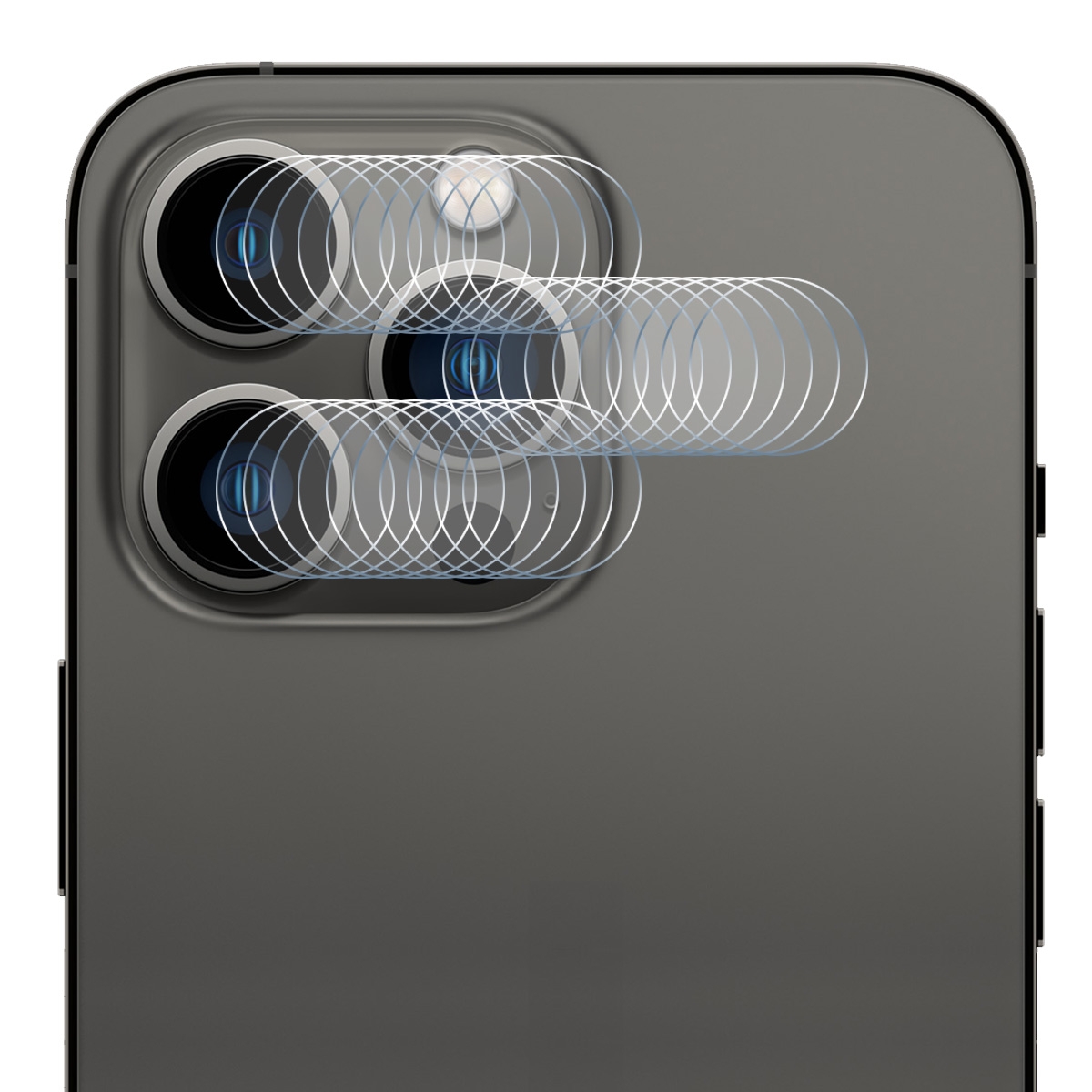 For iPhone 13 Pro / 13 Pro Max 10 Set ENKAY Hat-Prince Case Friendly Tempered Glass Camera Lens Film Anti-Scratch Protector - Shopkiz.com