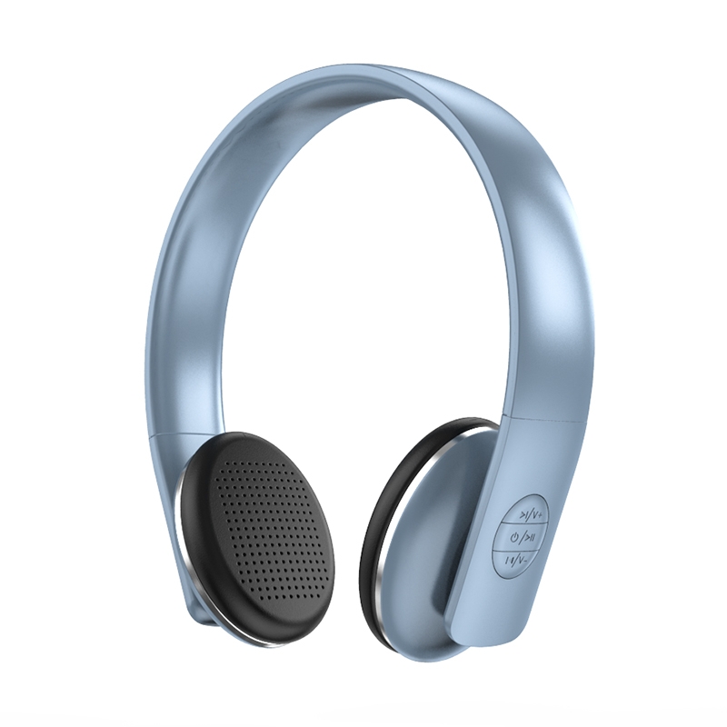 A50 Bass Stereo Wireless Bluetooth HIFI Headset with Mic(Blue) - Shopkiz.com
