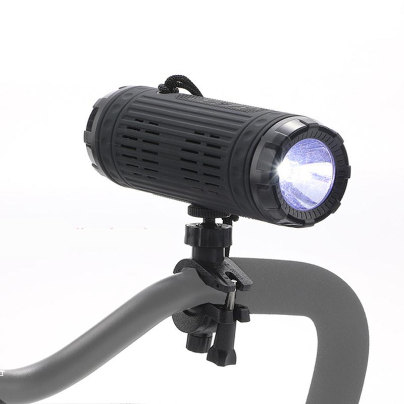 T&G TG312 LED Outdoor Portable Multifunctional Wireless Bluetooth Speaker(Black) - Shopkiz.com