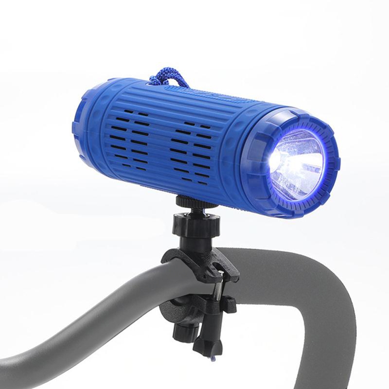 T&G TG312 LED Outdoor Portable Multifunctional Wireless Bluetooth Speaker(Blue) - Shopkiz.com