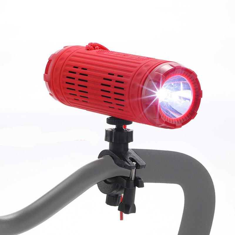 T&G TG312 LED Outdoor Portable Multifunctional Wireless Bluetooth Speaker(Red) - Shopkiz.com