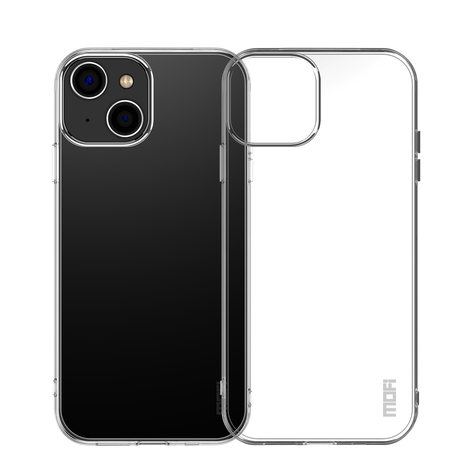 For iPhone 14 Pro MOFI Ming Series Ultra-thin TPU Phone Case(Transparent) - Shopkiz.com