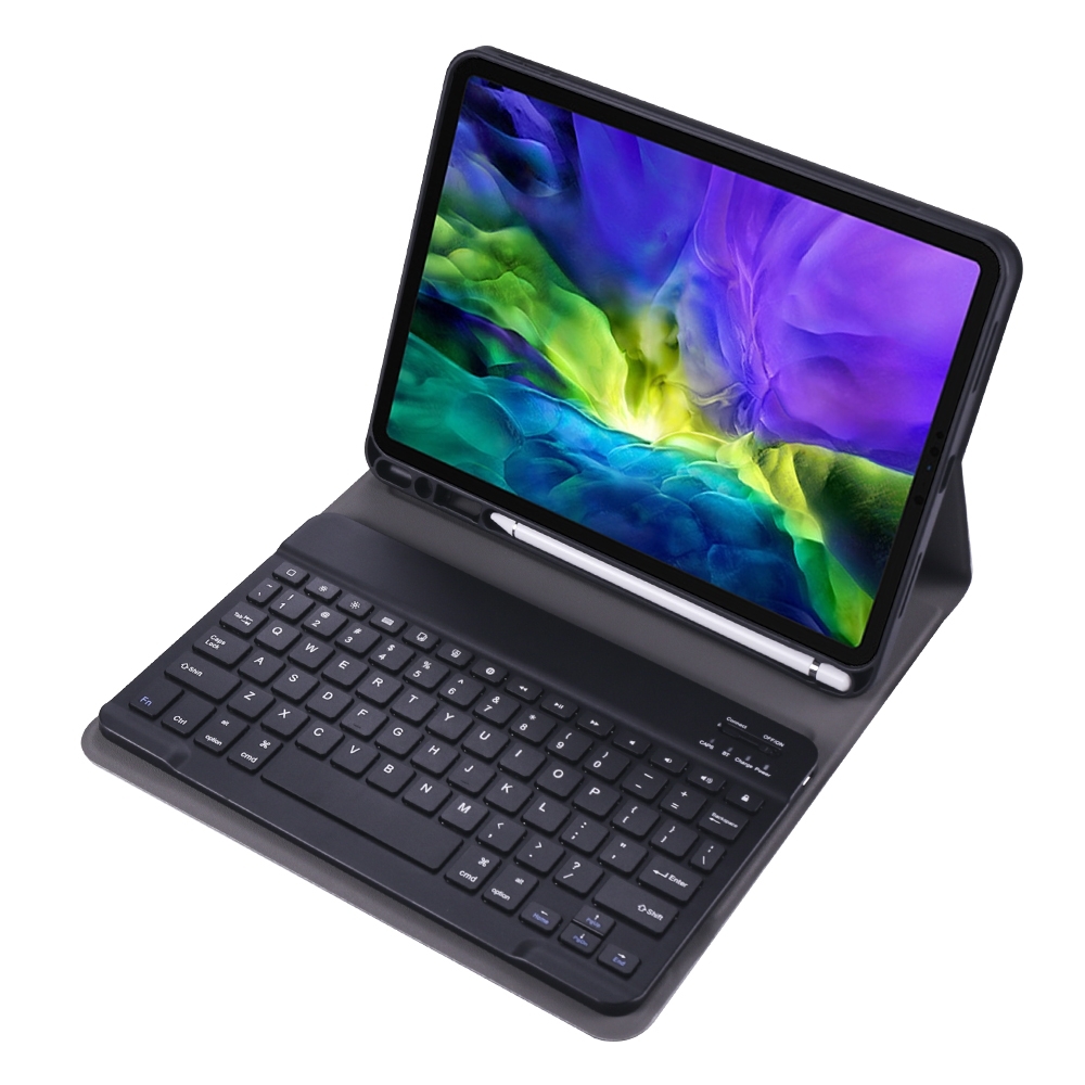For iPad 10th Gen 10.9 2022 Case Ultra Slim Detachable Wireless Bluetooth Tablet Keyboard Leather Cover with Pencil Holder - Shopkiz.com