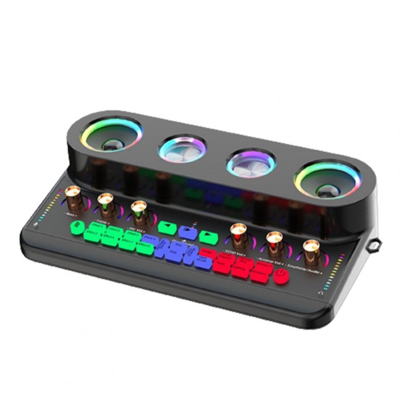 S20 Home Dual Speakers Bluetooth TF Card External Sound Card Audio - Shopkiz.com