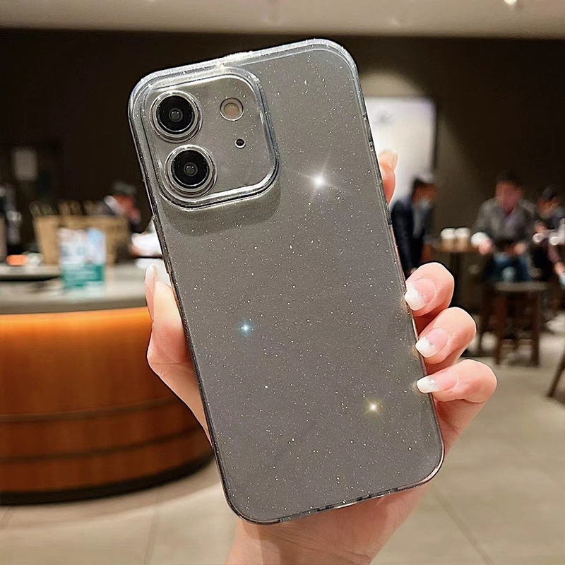 For iPhone 11 Jelly Glitter Solid Color TPU Phone Case(Grey) - Shopkiz.com