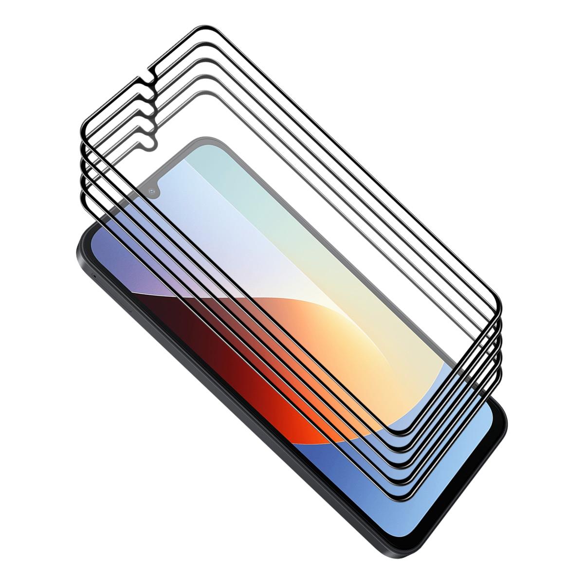 For Redmi A7 Pro 4G / 5G 171mm 5pcs ENKAY Hat-Prince Full Glue High Aluminum-silicon Tempered Glass Film - Shopkiz.com