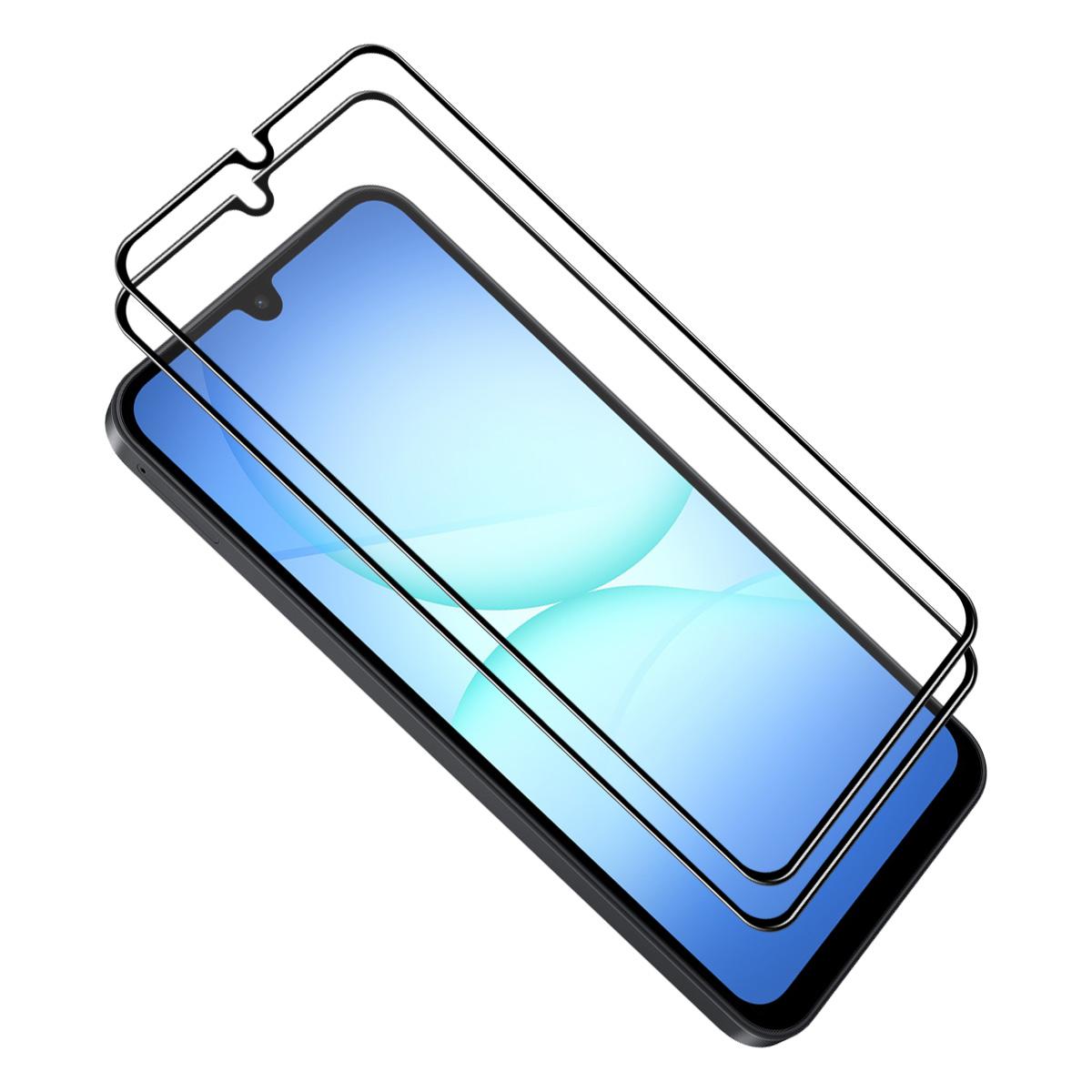 For Galaxy Xcover7 Pro 2pcs ENKAY Hat-Prince Full Glue High Aluminum-silicon Tempered Glass Film - Shopkiz.com