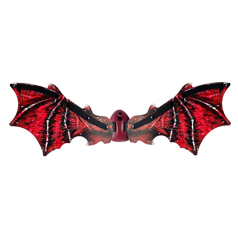 Rockwoo R02 Electric Dinosaur Wings with Lighting and Music(Red) - Shopkiz.com