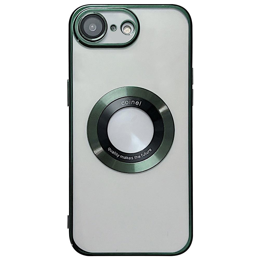 For iPhone 17e / 16e Electroplating Magsafe TPU Phone Case(Green) - Shopkiz.com