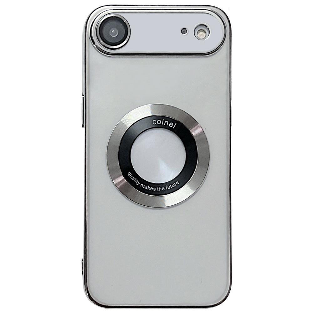 For iPhone Air Electroplating Magsafe TPU Phone Case(Silver) - Shopkiz.com