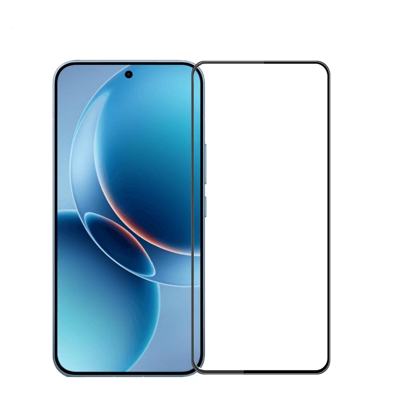 For Redmi K90 Ultra MOFI 9H 3D Explosion-proof Curved Screen Tempered Glass Film(Black) - Shopkiz.com