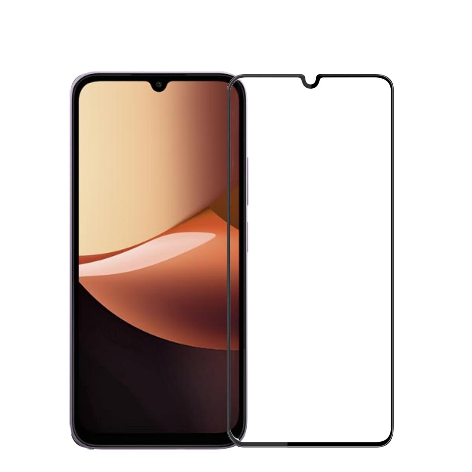 For Redmi 17C 5G Global MOFI 9H 3D Explosion-proof Curved Screen Tempered Glass Film(Black) - Shopkiz.com