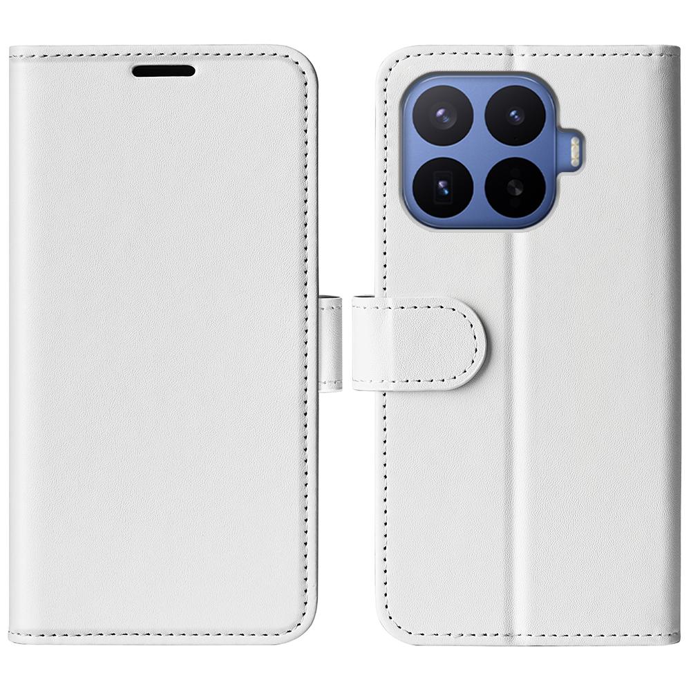 For Xiaomi 17T Pro 5G R64 Texture Horizontal Flip Leather Phone Case(White) - Shopkiz.com