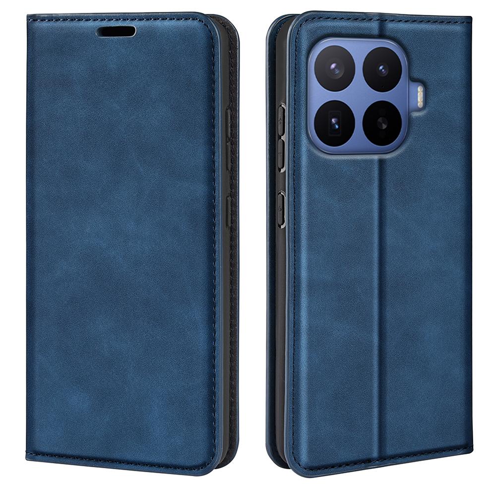For Xiaomi 17T Pro 5G Retro-skin Magnetic Suction Leather Phone Case(Dark Blue) - Shopkiz.com